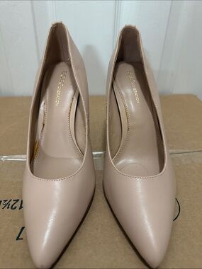 BCBGeneration Blush Nude Pointed-Toe Heels